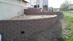 triple stacked flower beds