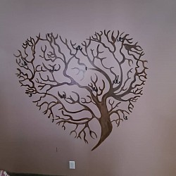 wall tree with coat hooks