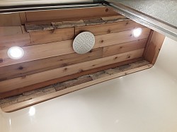 Shower ceiling