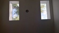 Luckly only the one was leaking but went and fixed the shingles and resealed both to keep from happening again