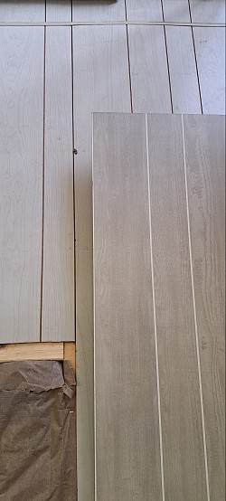 Closest paneling we could find to match