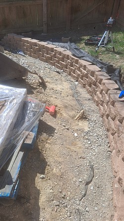 Top pool wall around 18
