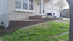 weed barrier and mulched so ready for planting
